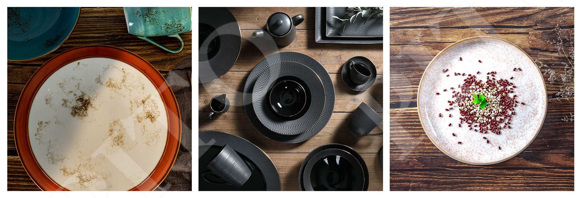 hand painted china plates